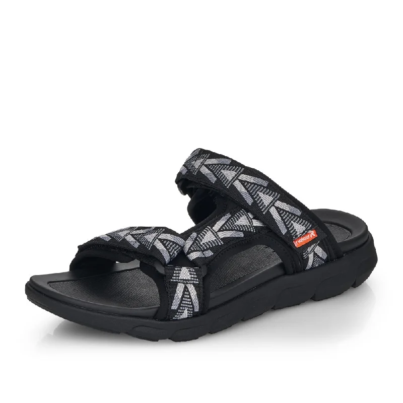 Men's sandals with a shock - absorbing insoleMen's sandals with a shock - absorbing insole20801-00 Black/Grey Sporty Men's sandals with a shock - absorbing insoleMen's sandals with a shock - absorbing insole20801-00 Black/Grey Sporty