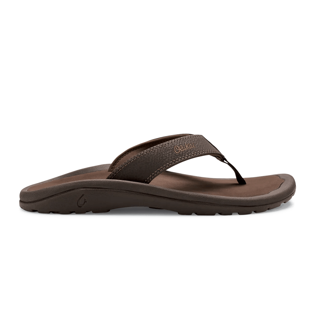 Men's sandals with a shock - absorbing insoleMen's sandals with a shock - absorbing insoleOlukai Men's Ohana - Dark Java/Ray