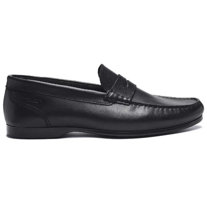 Men's loafers with a decorative buckleByron - Black