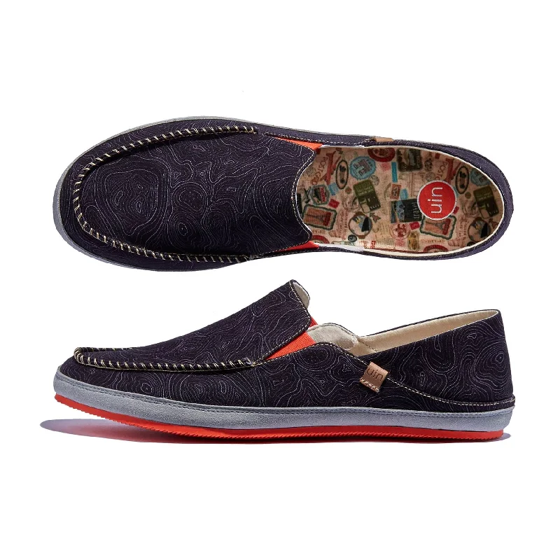 Men's loafers with a memory foam insoleBlack Terraces Formentera II Men