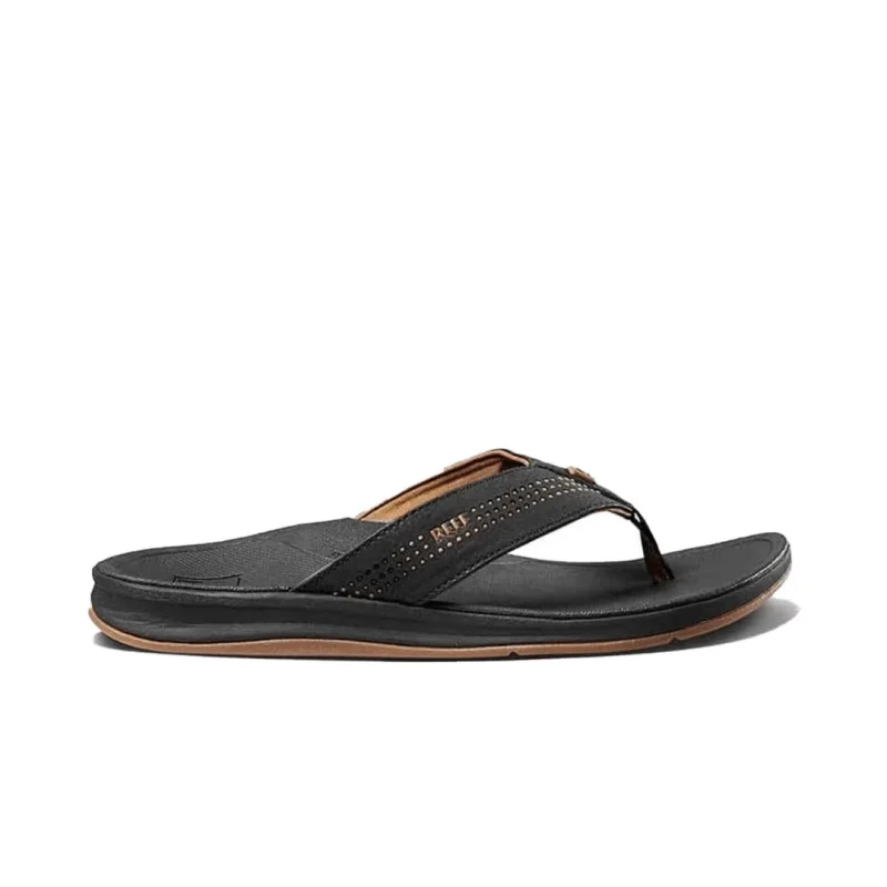 Men's sandals with a padded heelMen's sandals with a padded heelReef Men's Ortho-Seas - Black