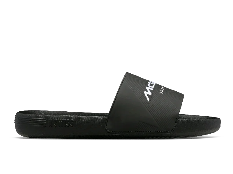 Men's sandals with a leather lining for comfortMen's sandals with a leather lining for comfort08717-008-M | SLIDE SANDAL X MCLAREN F1 TEAM | BLACK