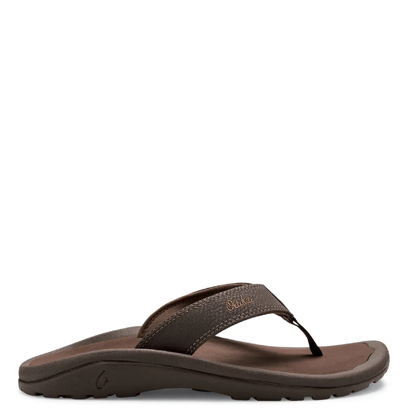 Men's sandals in a neutral color like black or brownMEN'S 'OHANA