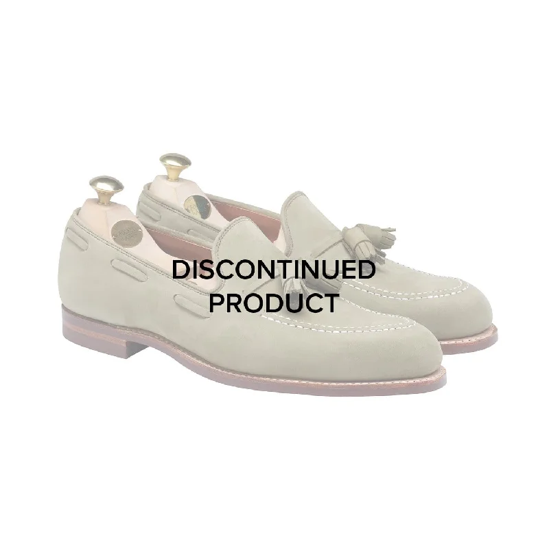 Men's loafers with a pointed toe for a stylish appearance Men's loafers with a pointed toe for a stylish appearance Men's loafers with a contrast stitching detailJersey Sage Green Nubuck Men's loafers with a pointed toe for a stylish appearance Men's loafers with a pointed toe for a stylish appearance Men's loafers with a contrast stitching detailJersey Sage Green Nubuck