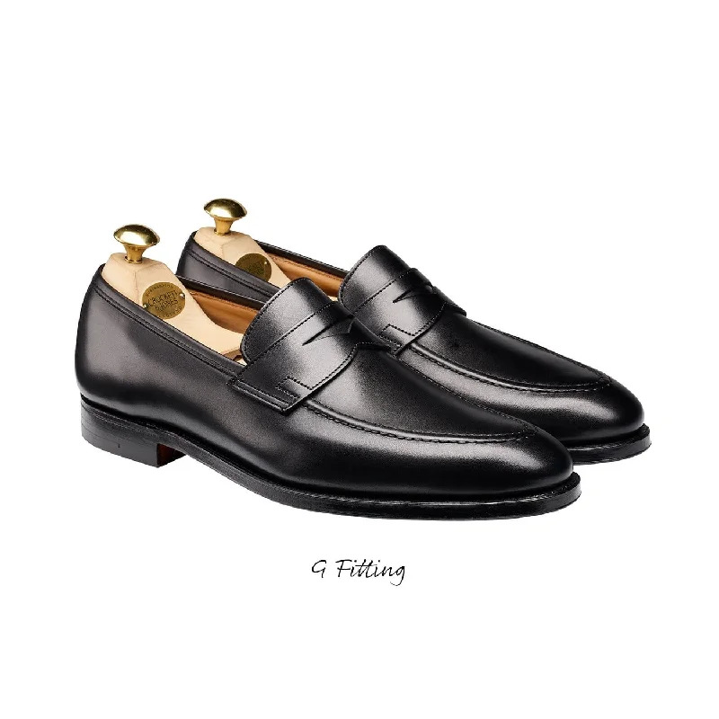 Men's loafers with a pointed toe for a stylish appearance Men's loafers with a pointed toe for a stylish appearance Men's loafers with a flexible sole for easy movementSydney Black Calf (G Fitting) Men's loafers with a pointed toe for a stylish appearance Men's loafers with a pointed toe for a stylish appearance Men's loafers with a flexible sole for easy movementSydney Black Calf (G Fitting)