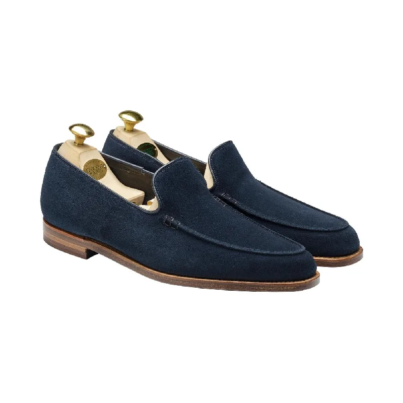 Men's loafers with a leather lining for comfort Men's loafers with a leather lining for comfort Slip - on men's loafers for easy wearSalcombe Ocean Suede Men's loafers with a leather lining for comfort Men's loafers with a leather lining for comfort Slip - on men's loafers for easy wearSalcombe Ocean Suede