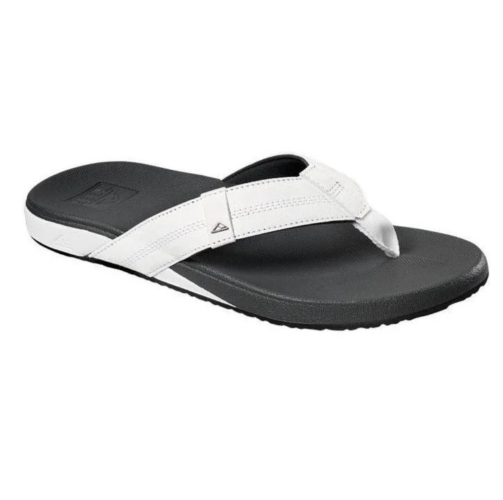 Flip - flop style men's sandals for beach wearFlip - flop style men's sandals for beach wearReef Cushion Bounce Phantom Mens Sandal - White Grey Flip - flop style men's sandals for beach wearFlip - flop style men's sandals for beach wearReef Cushion Bounce Phantom Mens Sandal - White Grey