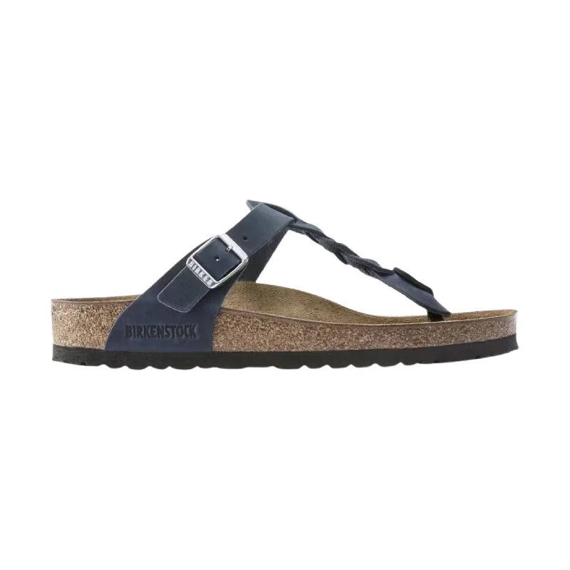 Men's sandals with a durable outer soleMen's sandals with a durable outer soleBirkenstock Gizeh Braided Sandals - Oiled Leather Navy Men's sandals with a durable outer soleMen's sandals with a durable outer soleBirkenstock Gizeh Braided Sandals - Oiled Leather Navy