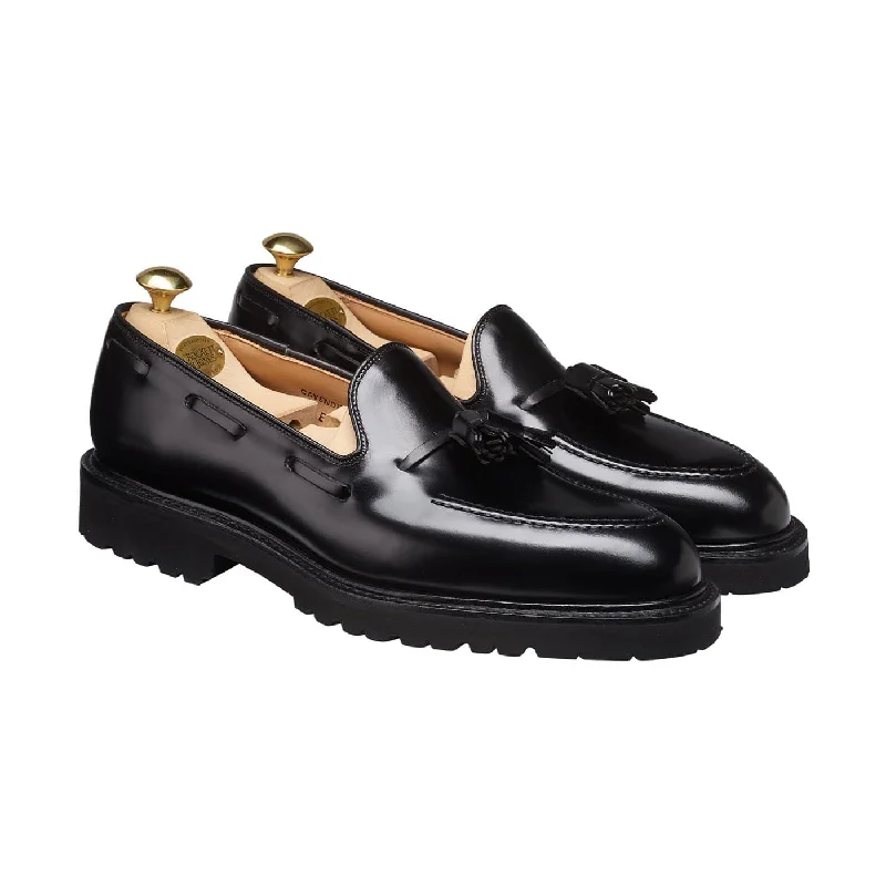 Suede men's loafers for a soft and luxurious feelCavendish Black Cavalry Calf