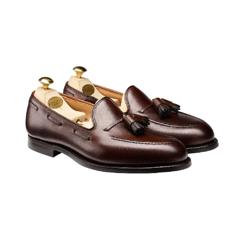 Men's loafers with a smooth leather finish Men's loafers with a smooth leather finish Men's loafers with a rubber sole for durabilityCavendish Dark Brown Pebble Grain Men's loafers with a smooth leather finish Men's loafers with a smooth leather finish Men's loafers with a rubber sole for durabilityCavendish Dark Brown Pebble Grain