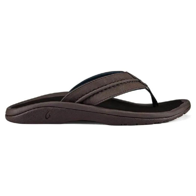 Men's sandals with a pointed toe for a stylish lookMen's sandals with a pointed toe for a stylish lookOluKai Hokua Dark Wood Sandal (Men's)