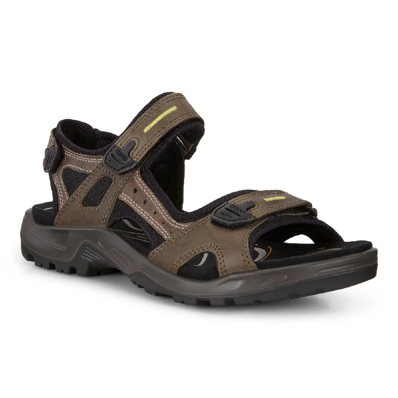Men's sandals with a perforated leather upper for ventilationMen's sandals with a perforated leather upper for ventilationEcco men's 069564-56396 Yucatan sandal tarmac/moon rock (size 47)