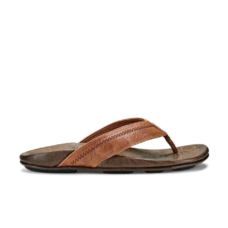 Men's sandals with a rubber sole for tractionMen's sandals with a rubber sole for tractionOlukai Men's Hiapo - Rum/Dark Wood Men's sandals with a rubber sole for tractionMen's sandals with a rubber sole for tractionOlukai Men's Hiapo - Rum/Dark Wood