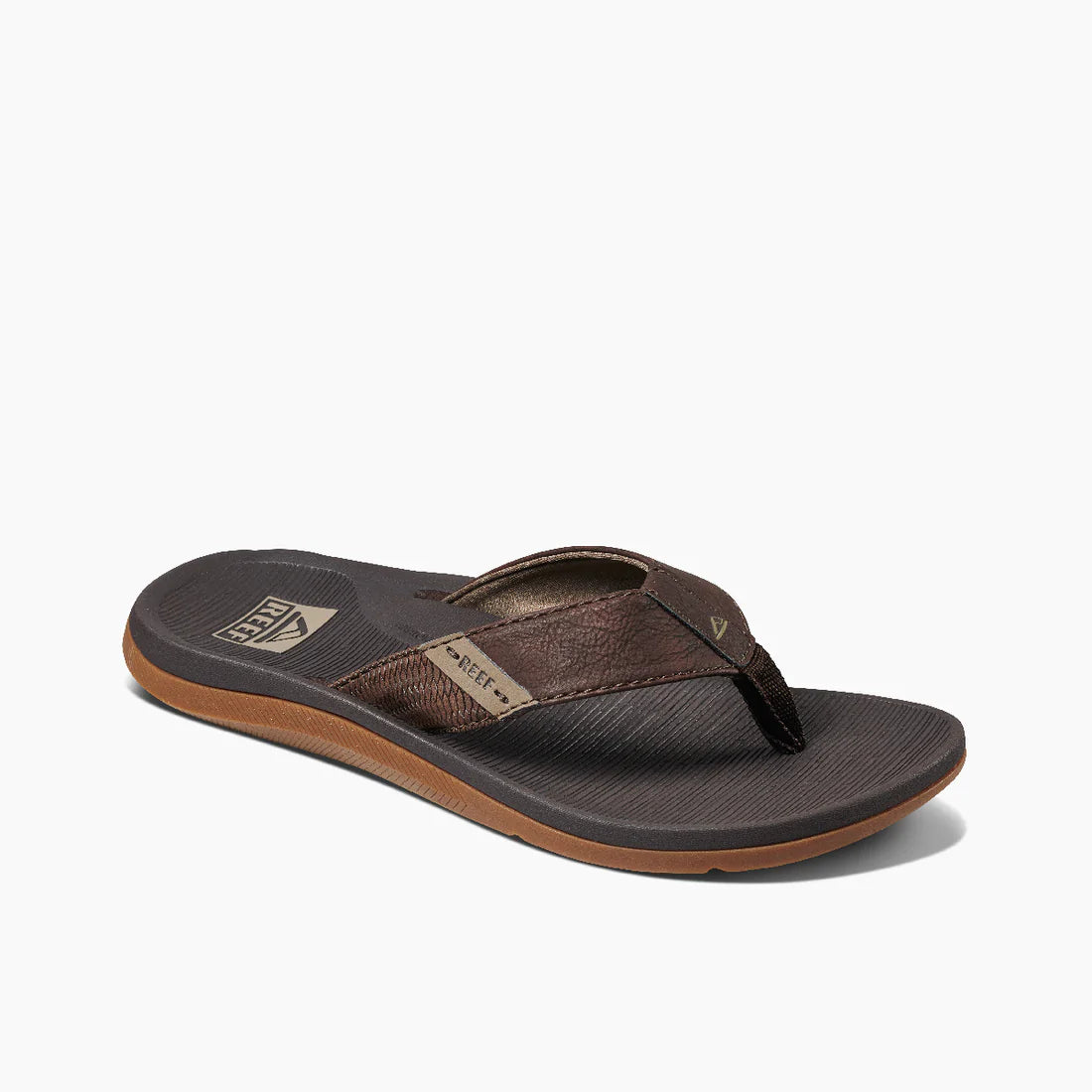 Men's sandals with a flexible sole for easy movementMen's sandals with a flexible sole for easy movementReef Santa Ana Men's Sandals - Brown Men's sandals with a flexible sole for easy movementMen's sandals with a flexible sole for easy movementReef Santa Ana Men's Sandals - Brown