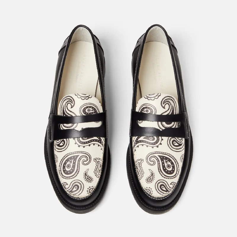 Men's loafers with a cushioned footbedWilde Paisley Penny Loafer - Men's