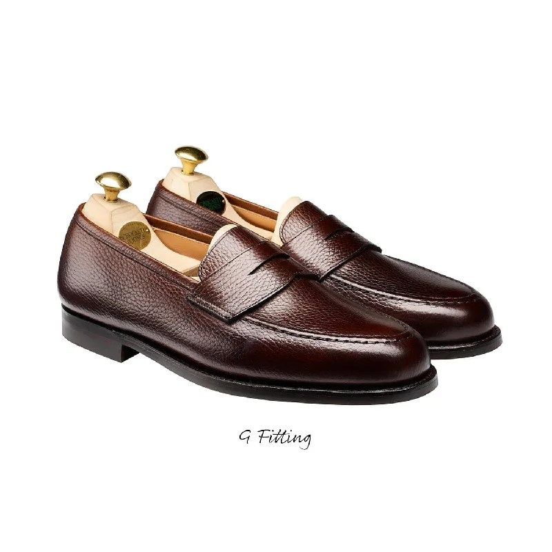 Men's loafers with a removable insole for cleaning Men's loafers with a removable insole for cleaning Men's loafers with a moc - toe designBoston Dark Brown Country Calf Grain (G Fitting) Men's loafers with a removable insole for cleaning Men's loafers with a removable insole for cleaning Men's loafers with a moc - toe designBoston Dark Brown Country Calf Grain (G Fitting)