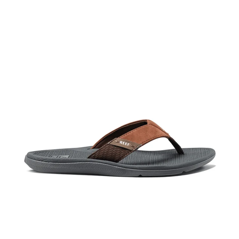 Flip - flop style men's sandals for beach wearFlip - flop style men's sandals for beach wearReef Men's Santa Ana - Grey/Tan Flip - flop style men's sandals for beach wearFlip - flop style men's sandals for beach wearReef Men's Santa Ana - Grey/Tan