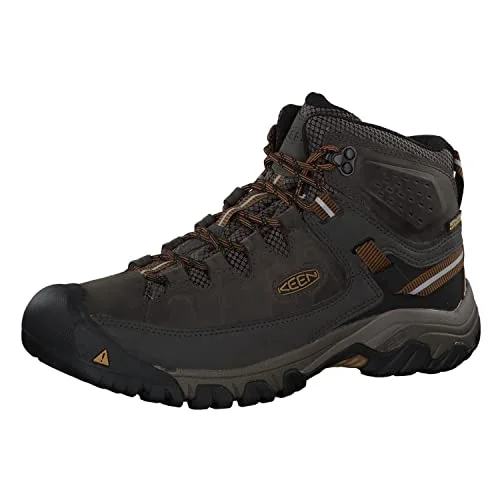 Men's sandals with a shock - absorbing insole Men's sandals with a shock - absorbing insole KEEN Herren Targhee 3 Mid Waterproof Wanderstiefel, Black Olive/GOLDEN Brown, 45 EU Men's sandals with a shock - absorbing insole Men's sandals with a shock - absorbing insole KEEN Herren Targhee 3 Mid Waterproof Wanderstiefel, Black Olive/GOLDEN Brown, 45 EU
