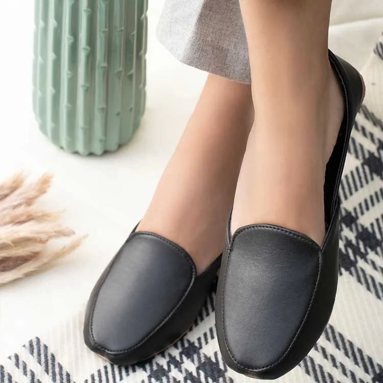 Men's leather loafers with a penny slot Men's leather loafers with a penny slot Earthstep (Black) Men's leather loafers with a penny slot Men's leather loafers with a penny slot Earthstep (Black)