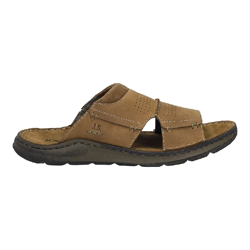 Flip - flop style men's sandals for beach wear Flip - flop style men's sandals for beach wear Josef Seibel 27124 86 350 Maverick 24 Castagne Flip - flop style men's sandals for beach wear Flip - flop style men's sandals for beach wear Josef Seibel 27124 86 350 Maverick 24 Castagne
