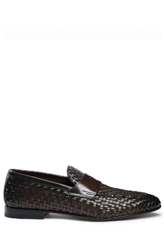 Men's loafers with a low - heeled design Men's loafers with a low - heeled design Gwendal Woven Loafers Men's loafers with a low - heeled design Men's loafers with a low - heeled design Gwendal Woven Loafers