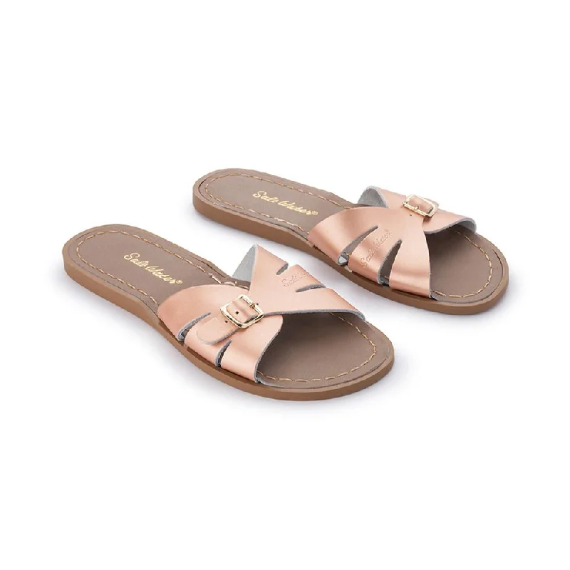 Men's sandals with a shock - absorbing insole Men's sandals with a shock - absorbing insole Salt Water Sandals Classic Slide -Rose Gold Men's sandals with a shock - absorbing insole Men's sandals with a shock - absorbing insole Salt Water Sandals Classic Slide -Rose Gold