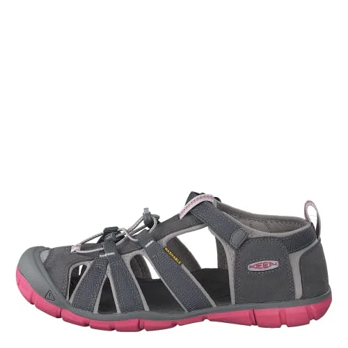 Flip - flop style men's sandals for beach wear Flip - flop style men's sandals for beach wear KEEN, Unisex Kinder Seacamp 2 CNX Sandalen , Steel Grey Rapture Rose , 37 EU Flip - flop style men's sandals for beach wear Flip - flop style men's sandals for beach wear KEEN, Unisex Kinder Seacamp 2 CNX Sandalen , Steel Grey Rapture Rose , 37 EU