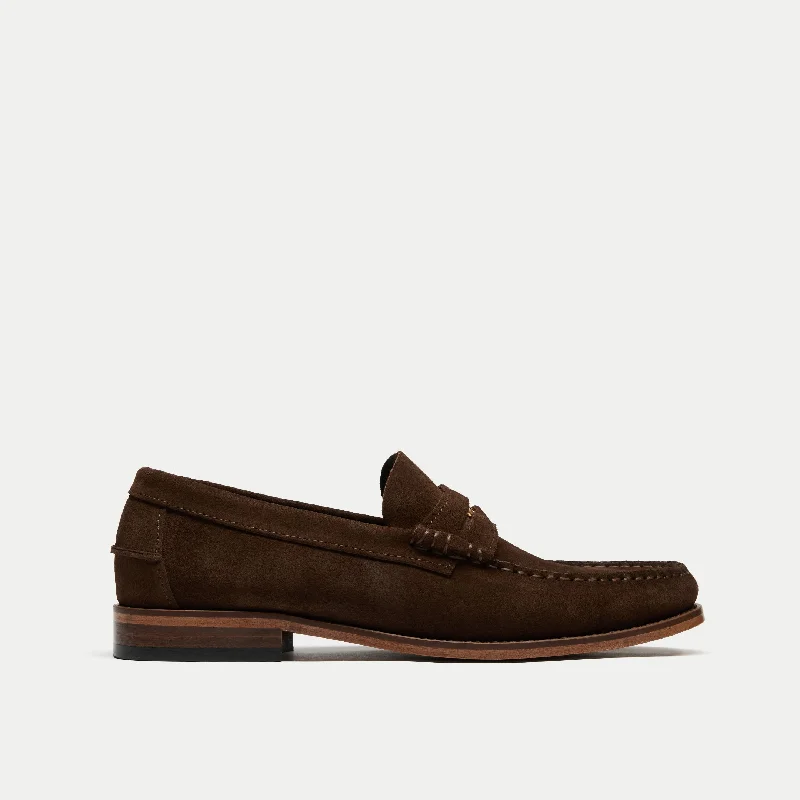 Men's leather loafers with a penny slot Men's leather loafers with a penny slot Dalston Penny Loafer Men's leather loafers with a penny slot Men's leather loafers with a penny slot Dalston Penny Loafer