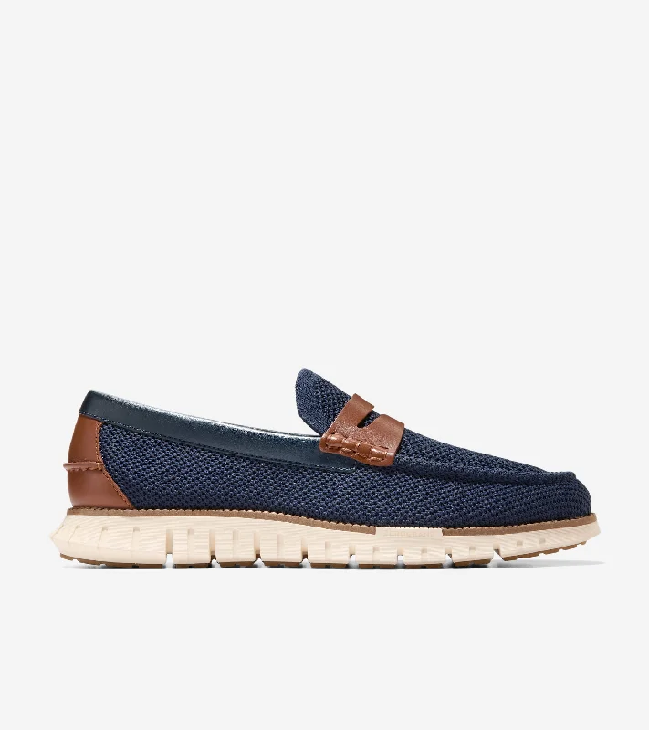 Men's loafers with a smooth leather finish Men's loafers with a smooth leather finish Men's ZERØGRAND Remastered Stitchlite™ Loafer