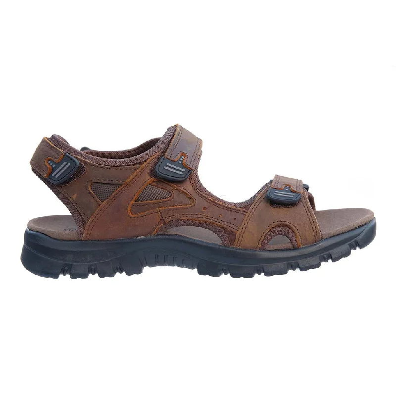 Men's sandals with a padded heel Men's sandals with a padded heel Josef Seibel 253311 Bart 01 Brown Men's sandals with a padded heel Men's sandals with a padded heel Josef Seibel 253311 Bart 01 Brown