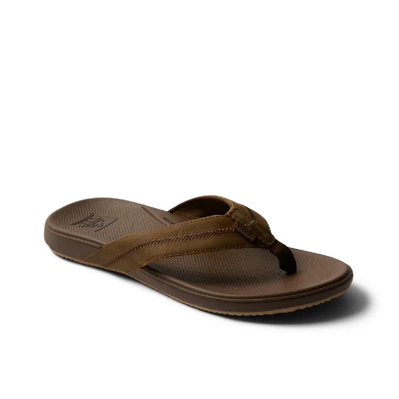 Men's sandals with a wide strap for support Men's sandals with a wide strap for support Mens Cushion Phantom 2.0 Le - Toffee