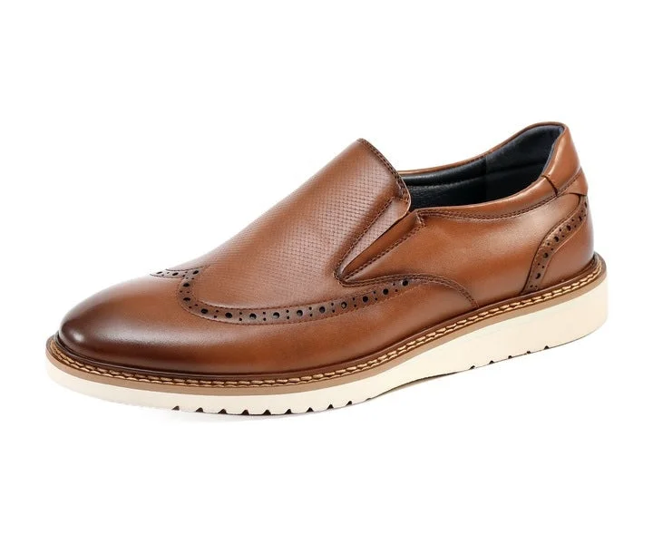 Men's loafers with a smooth leather finish Men's loafers with a smooth leather finish Clyde Cognac Men's loafers with a smooth leather finish Men's loafers with a smooth leather finish Clyde Cognac