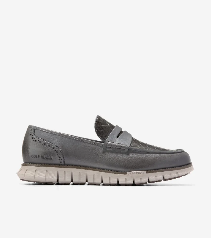 Men's leather loafers with a penny slot Men's leather loafers with a penny slot Men's ZERØGRAND Remastered Penny Loafer Men's leather loafers with a penny slot Men's leather loafers with a penny slot Men's ZERØGRAND Remastered Penny Loafer