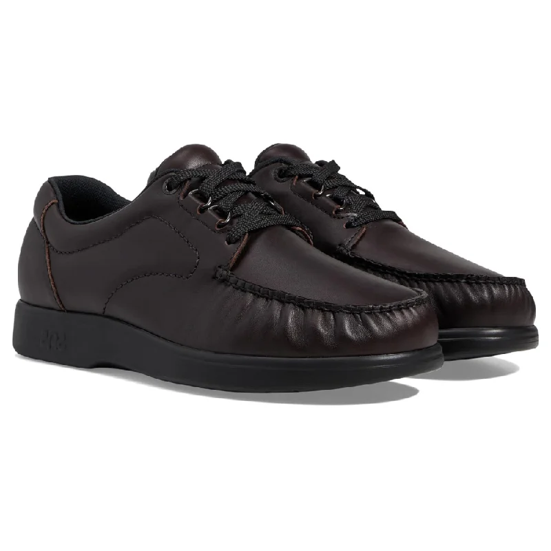 Men's loafers with a perforated leather upper for ventilation Men's loafers with a perforated leather upper for ventilation SAS Bout Time Cacao Leather Shoe (Men's) Men's loafers with a perforated leather upper for ventilation Men's loafers with a perforated leather upper for ventilation SAS Bout Time Cacao Leather Shoe (Men's)