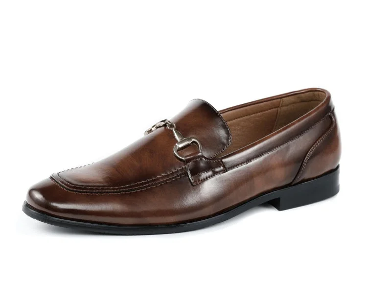 Men's loafers with a moc - toe design Men's loafers with a moc - toe design Marco Brown Men's loafers with a moc - toe design Men's loafers with a moc - toe design Marco Brown