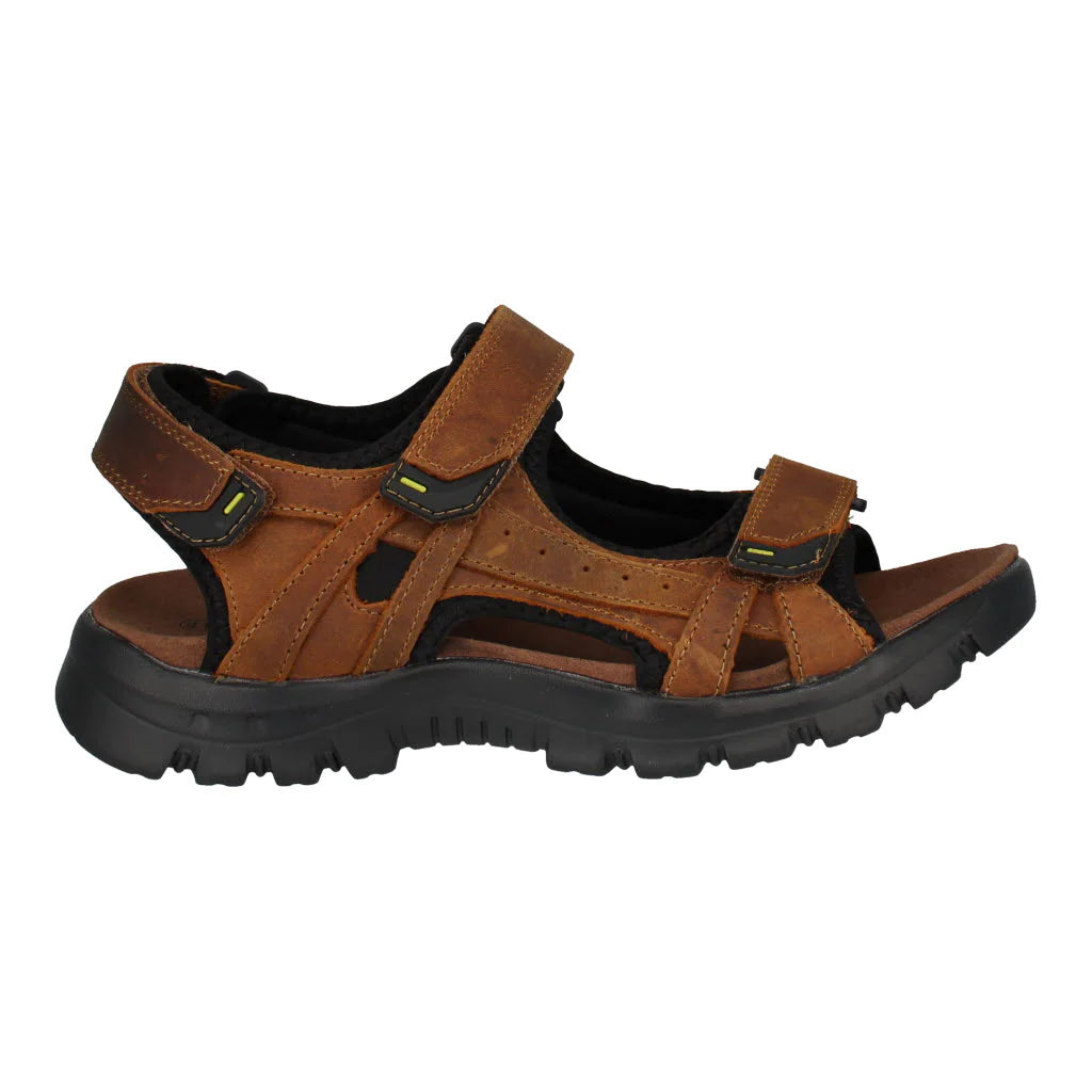 Men's sandals with a durable outer sole Men's sandals with a durable outer sole Josef Seibel 253314 Bart 04 Brown Leather Men's sandals with a durable outer sole Men's sandals with a durable outer sole Josef Seibel 253314 Bart 04 Brown Leather