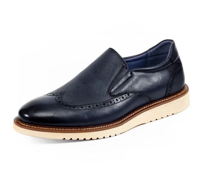 Men's loafers with a cushioned footbed Men's loafers with a cushioned footbed Clyde Navy Men's loafers with a cushioned footbed Men's loafers with a cushioned footbed Clyde Navy