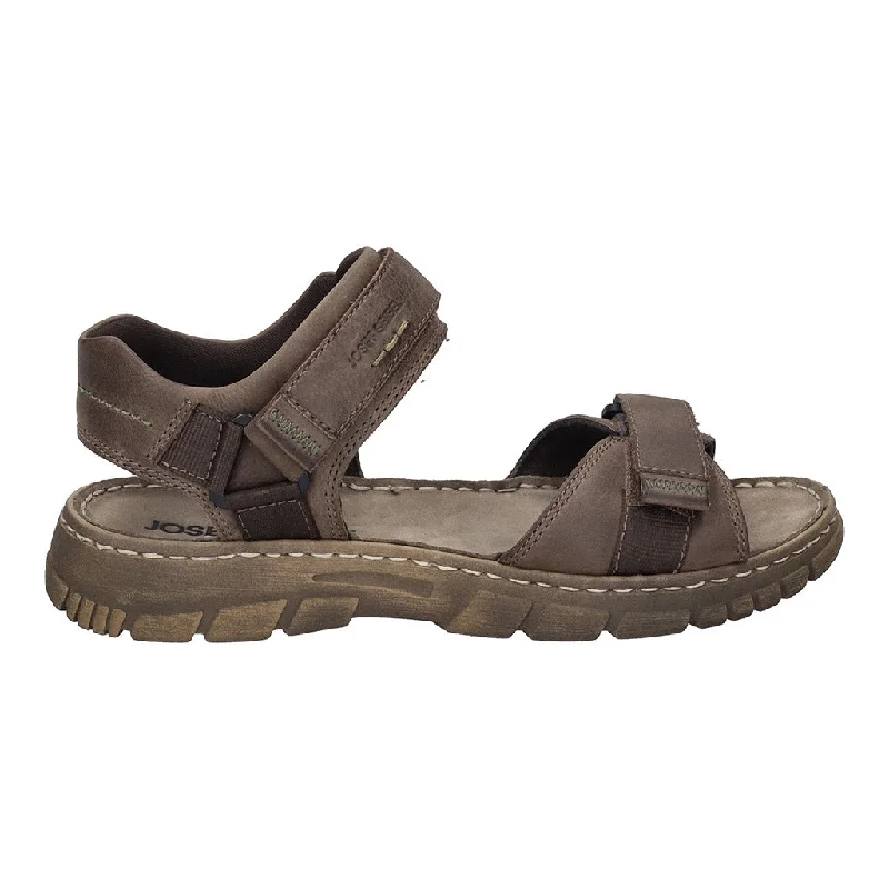 Men's sandals with a durable outer sole Men's sandals with a durable outer sole Josef Seibel 16801 Brendan 01 TE261 300 Brown Men's sandals with a durable outer sole Men's sandals with a durable outer sole Josef Seibel 16801 Brendan 01 TE261 300 Brown