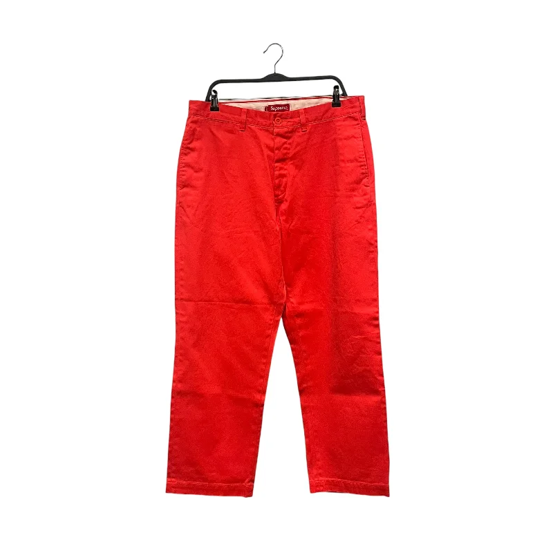 Supreme/Pants/34/Cotton/RED/Pinup Chino