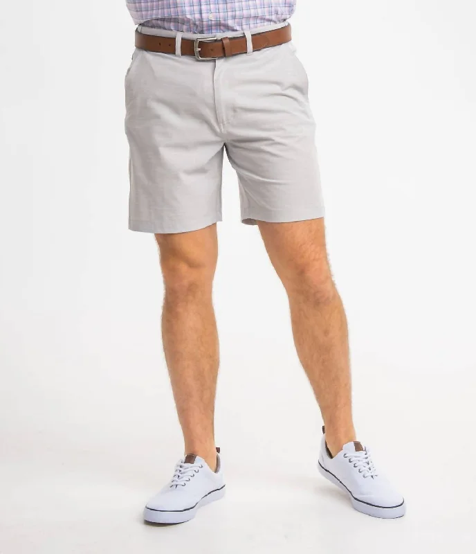 Fairway Performance Chino Shorts In High Rise