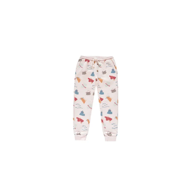 Louise Misha Sweatpants Milan Fleece Mountains Cream