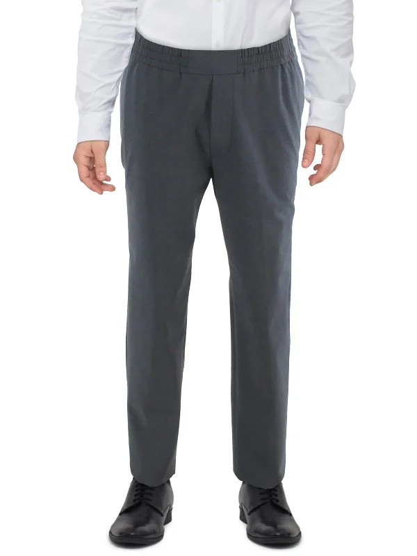 Mens Stretch Recycled Polyester Trouser Pants