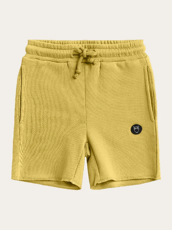 Sweat shorts - GOTS/Vegan - Misted Yellow