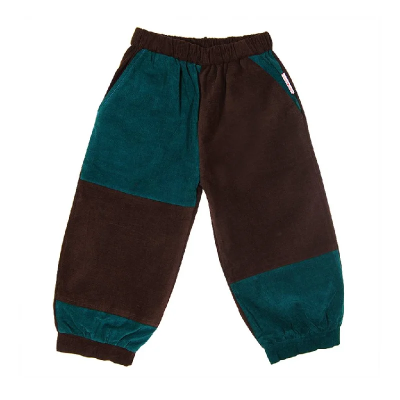 Tang' Roulou Sweatpants Teal Black