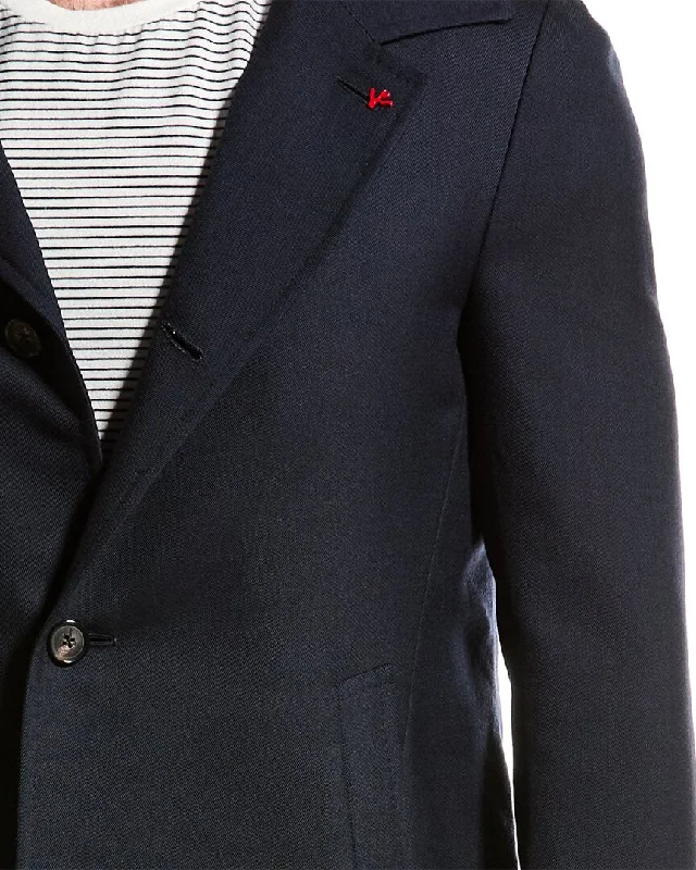 Isaia Wool & Cashmere-Blend Jacket