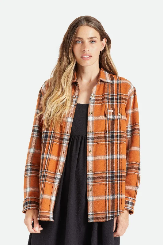 Bowery Boyfriend L/S Flannel - Glazed Ginger