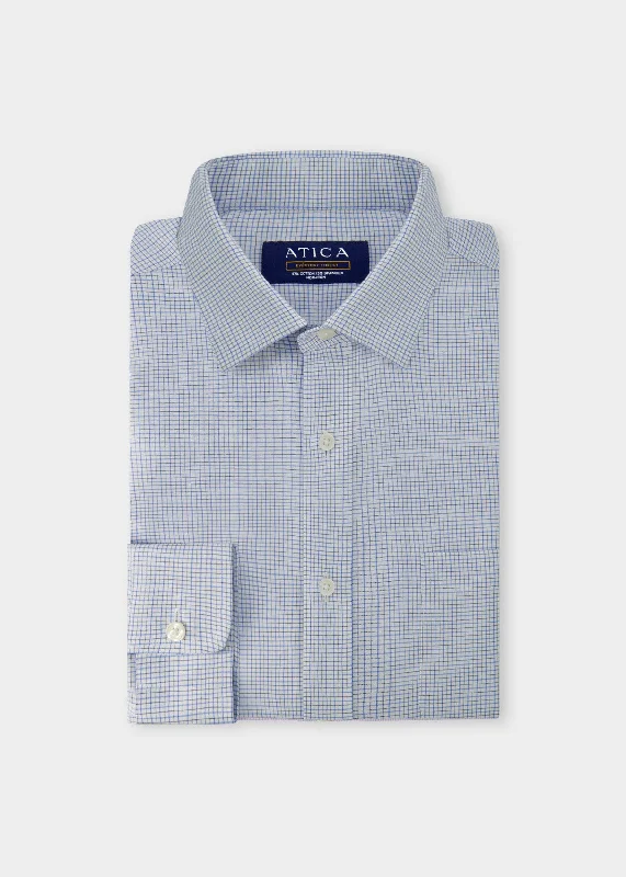 EVERYDAY  Blue Micro Check Shirt