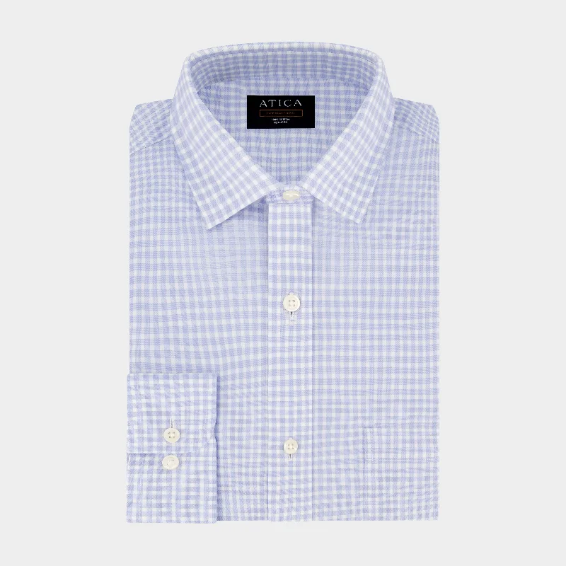 EVERYDAY Light Blue Gingham Shirt