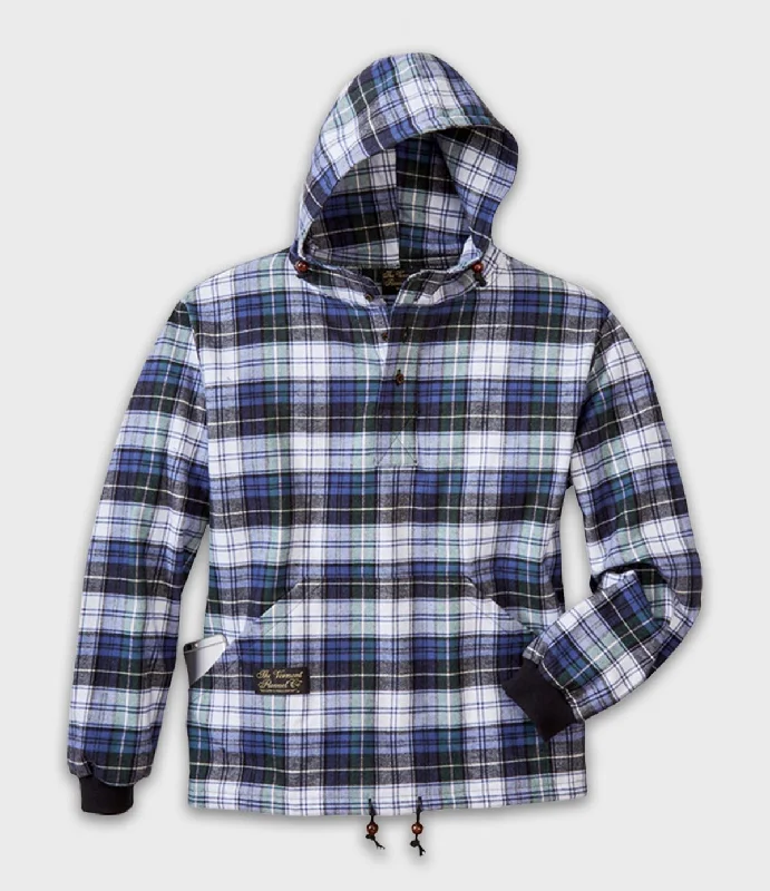 Hooded Flannel Pullover - Campbell