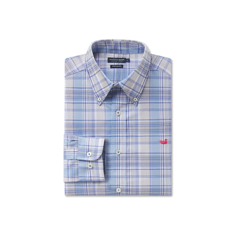 Kershaw Performance Plaid Dress Shirt